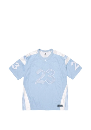 Supreme x Jordan Warm Up mesh jersey - Blue
