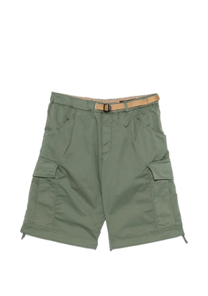 White Sand belted cargo shorts - Green