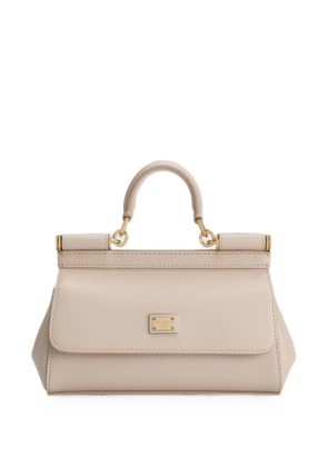 Dolce & Gabbana mini Sicily tote bag - Neutrals