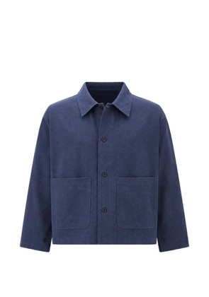 estudio niksen button-up jacket - Blue