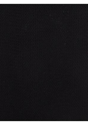 CHANEL Pre-Owned rib knit shawl - Blue