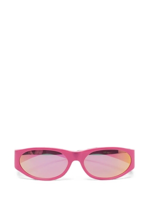 FLATLIST x Office Eddie Kyu oval sunglasses - Pink