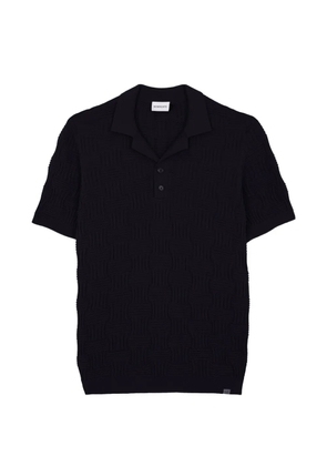 NOWADAYS basket-weave polo shirt - Blue