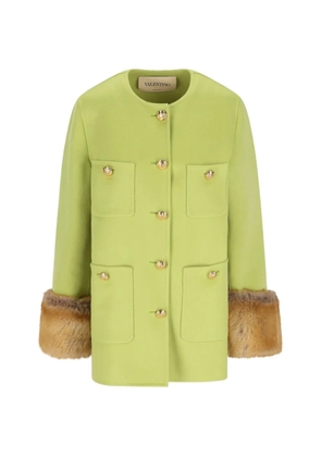 Valentino Garavani button-front coat - Green