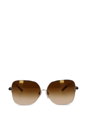 Chrome Hearts embellished sunglasses - Gold
