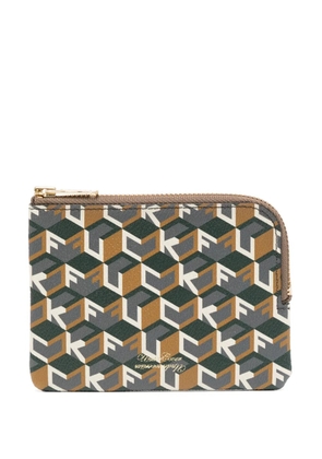 Undercover graphic-print wallet - Neutrals