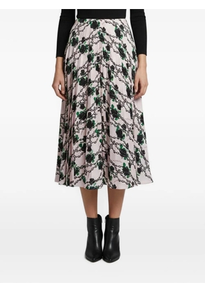Valentino Garavani Pre-Owned x Undercover pleated midi skirt - Pink