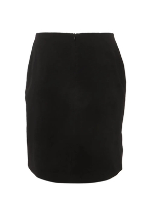 Emporio Armani Pre-Owned gabardine pencil skirt - Black