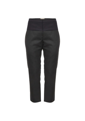Marni Pre-Owned wool cropped trousers - Grey