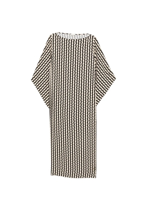 By Malene Birger Vasinka wavy-print maxi dress - Black