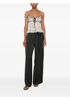 MOUTAKI belted pocket trousers - Black