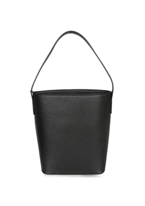 mizuiro ind medium leather bucket bag - Black