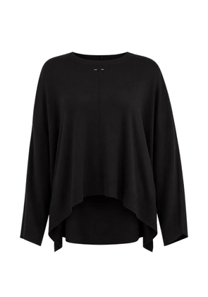 Barbara Bui high-low hem sweater - Black
