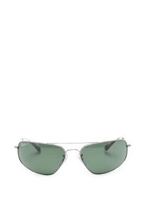 Ray-Ban geometric-frame sunglasses - Silver