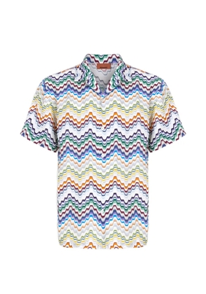 Missoni zigzag-print shirt - White