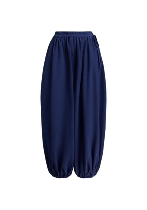 Polo Ralph Lauren self-tie balloon trousers - Blue