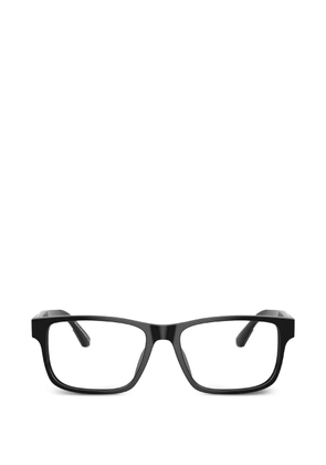 Emporio Armani rectangle frame glasses - Black