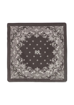 Ralph Lauren RRL paisley-print scarf - Black