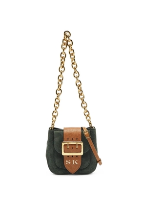 Burberry Pre-Owned Buckle dual-pin crossbody bag - Green