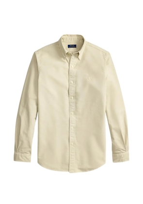 Polo Ralph Lauren garment-dyed oxford shirt - Neutrals