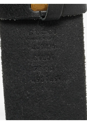 Gucci Pre-Owned GG Marmont leather belt - Black