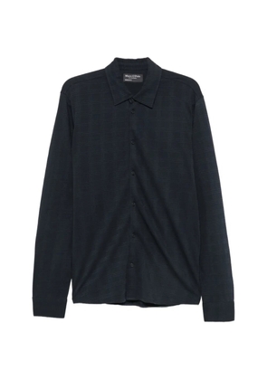 Marc O'Polo check-pattern long-sleeve shirt - Blue