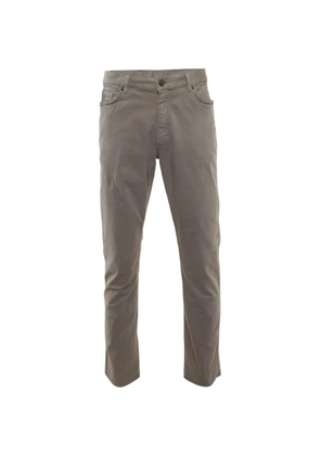 Zegna regular-fit gabardine trousers - Grey