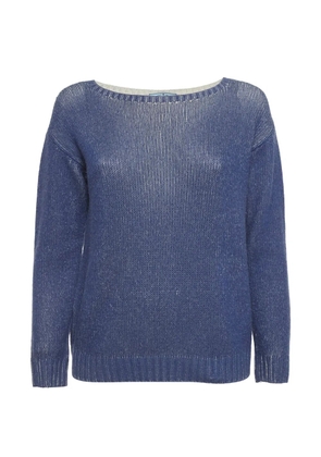 Prada Pre-Owned drop-shoulder sweater - Blue