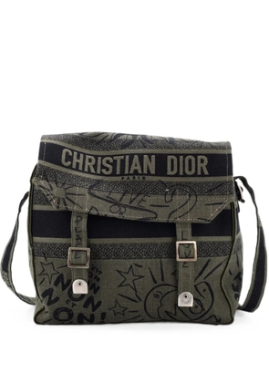 Christian Dior Pre-Owned Diorcamp Messenger Bag Printed Canvas crossbody bag - Green
