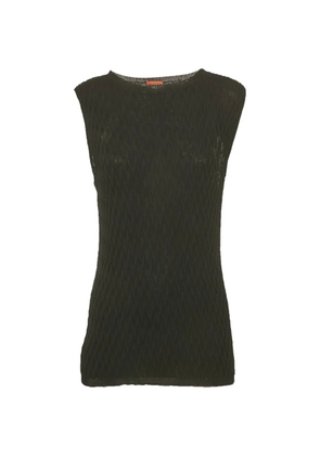Missoni Pre-Owned knit sleeveless top - Black