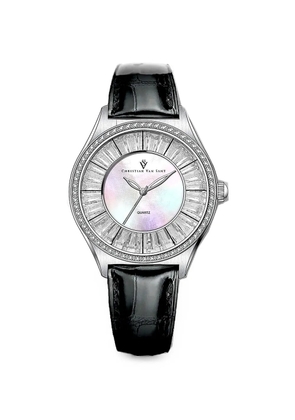 CHRISTIAN VAN SANT Luna 40mm watch - White