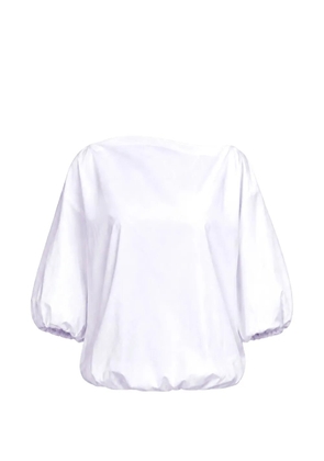 Liviana Conti Jennifer puff-sleeve blouse - White