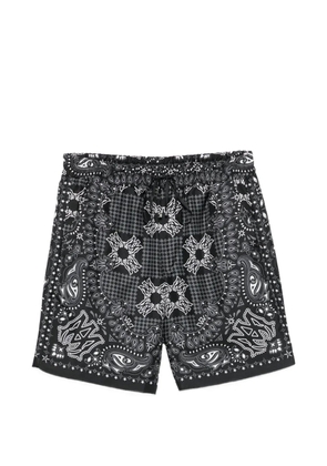 AMIRI MA Check shorts - Black