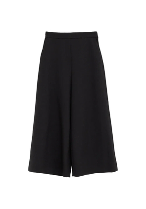 Chloé wide-leg cropped trousers - Black