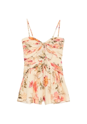 ZIMMERMANN Mahon playsuit - Neutrals