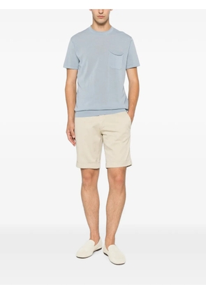 VELA SHOP rolled-cuff shorts - Neutrals