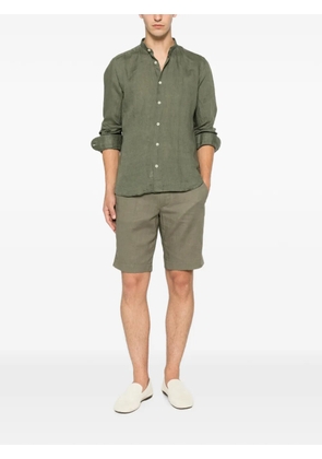 VELA SHOP long-sleeve buttoned shirt - Green