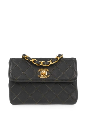 CHANEL Pre-Owned 1989-1991 Straight Flap shoulder bag - Green