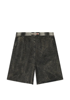 Diesel shorts in treated fluid viscose - Grey