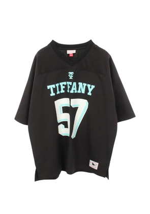 Tiffany & Co. x Mitchell & Ness x NFL 2000s jersey V-neck T-shirt - Black