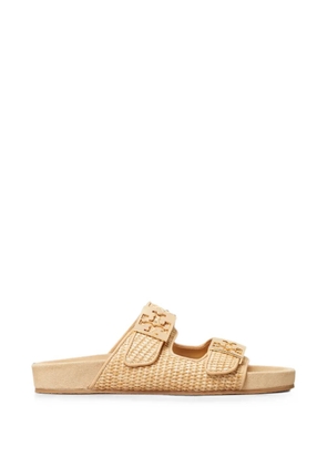 Tory Burch Mellow raffia sandals - Neutrals