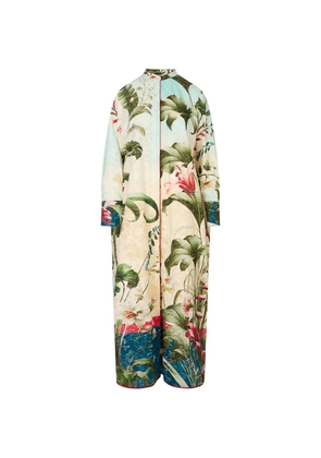F.R.S For Restless Sleepers Molpadia floral-print maxi dress - Blue