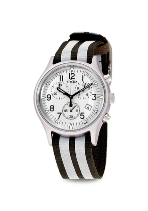 TIMEX MK1 40mm chronograph watch - White