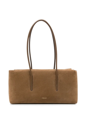DeMellier Stockholm suede shoulder bag - Brown