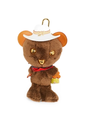 Louis Vuitton Pre-Owned LV Louis Bear bag charm - Brown