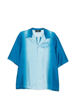 AMIRI Arts District camp shirt - Blue