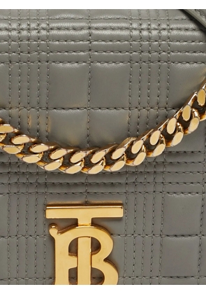 Burberry Pre-Owned Lola quilted shoulder bag - Grey