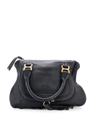 Chloé Pre-Owned Marcie Leather Medium shoulder bag - Black