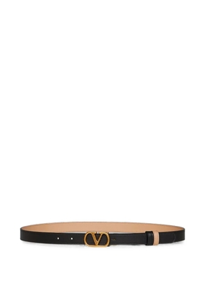Valentino Garavani VLogo Signature reversible belt - Black