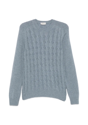 Gran Sasso cable-knit sweater - Blue
